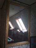 Зеркало в красивой большой раме 133 на 91 см, фото №2