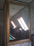 Зеркало в красивой большой раме 133 на 91 см, фото №4
