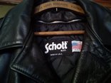 Пальто куртка шкіряна Schott ,Розмір 42.Made in USA, фото №11