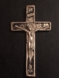 Натільний хрест. Нательный крест-распятие, фото №2