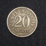 20 сентов 1935 Эстония, фото №2