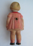 Резиновая игрушка СССР Девочка с платком, фото №11