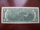 2 доллара США 1976 год. UNC #860., фото №3