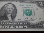 2 доллара США 1976 год. UNC #861., фото №3