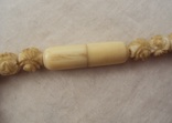 Ожерелье резная слоновая кость, старая Европа., фото №11
