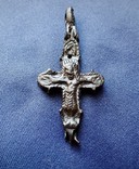  Рельефный энколпион  распятие Христове  Богородица  Ассунта, фото №2