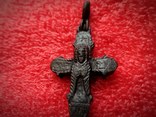  Рельефный энколпион  распятие Христове  Богородица  Ассунта, фото №9