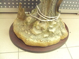 Настольная лампа светильник пума на дереве, фото №5