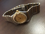 Швейцарские часы с бриллиантами "Omega Constellation" женские, фото №4