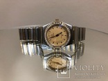 Швейцарские часы с бриллиантами "Omega Constellation" женские, фото №5