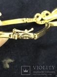 Бриллиантовое колье и браслет "Jaylan Juwelier" 585 пробы золота, фото №5
