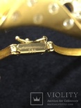 Бриллиантовое колье и браслет "Jaylan Juwelier" 585 пробы золота, фото №6