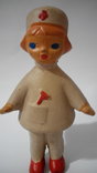 Кукла медсестра красный треугольник СССР, фото №9
