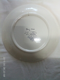 Настенная,рельефная тарелка "Lindos Keramik" глазурь. Родос -Греция  70-80е годы., фото №8