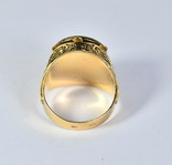 Мужской перстень с бриллиантами 10.76 гр., фото №6