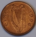 Ірландія 1 пенні, 1996, фото №3