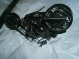 Харлей девидсон(зроблений з справжніх частин мотоцикла), фото №7