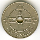 1 крона 1998 Норвегия, фото №3