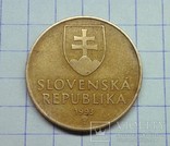 Словакия 1 крона 1993, фото №3