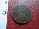 1 пенни 1874  Великобритания   (S.12.10)~, фото №4
