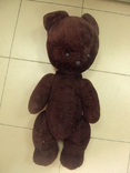 Игрушка детская ссср медведь большой опилки, фото №2