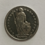 1\2 франка 1981 Швейцария, фото №3