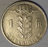 Бельгия 1 франк 1952 «BELGIQUE», фото №3