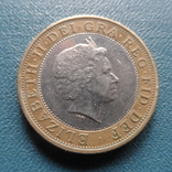 2 фунта  1998   Великобритания   (5.4.5)~, фото №3