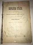 1910 Перелітні Птахи цікава і рідкісна Українська книга, фото №2