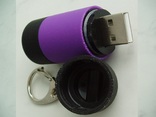 Usb фонарик с аккумулятором, фото №4