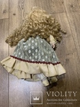 Кукла фарфор 42 см, фото №5