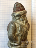 Старая оловянная фигурка дед мороз, фото №6