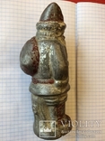 Старая оловянная фигурка дед мороз, фото №8