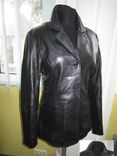 Модная  женская кожаная куртка-пиджак GIPSY.  Лот 460, фото №3