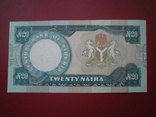 Нігерія 2006 рік 20 найра UNC., фото №3