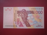 Малі 2003 рік 1000 франків UNC., фото №3