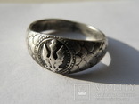 Срібний перстень з орлом, ПСВ, фото №2