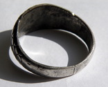 Срібний перстень з орлом, ПСВ, фото №7