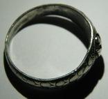 Срібний перстень з орлом, ПСВ, фото №9