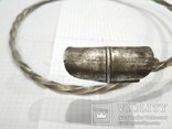 Шейная гривна. Серебро. Витая. 8-9 век. 178 гр., фото №3