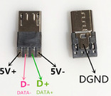 Штекер (разъем) мicro USB 10 шт., photo number 4