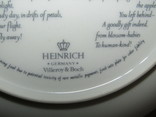 Сказочная тарелка "Феи" фарфор клеймо  Heinrich Villeroy &amp; Boch Германия, фото №8