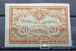 Украина. 20 гривен 1918 года., фото №2