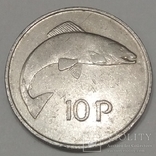 Ірландія 10 пенсів, 1980 Велика, фото №2