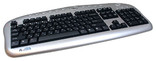 Клавиатура A4 Tech KBS-28MU PS/2 (Silver+Black), photo number 3