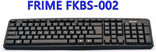 Клавиатура Frime FKBS-002 USB, фото №2