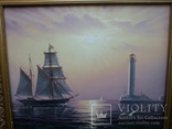 Картина "Воронцовский маяк", фото №3