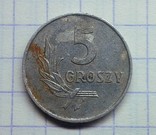 Польша 5 грош 1970, фото №2