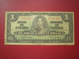 Канада 1937 рiк 1 долар., фото №2