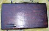 Деревянный ящик - футляр для хранения пистолета Марголин и ЗИПа к нему, фото №7